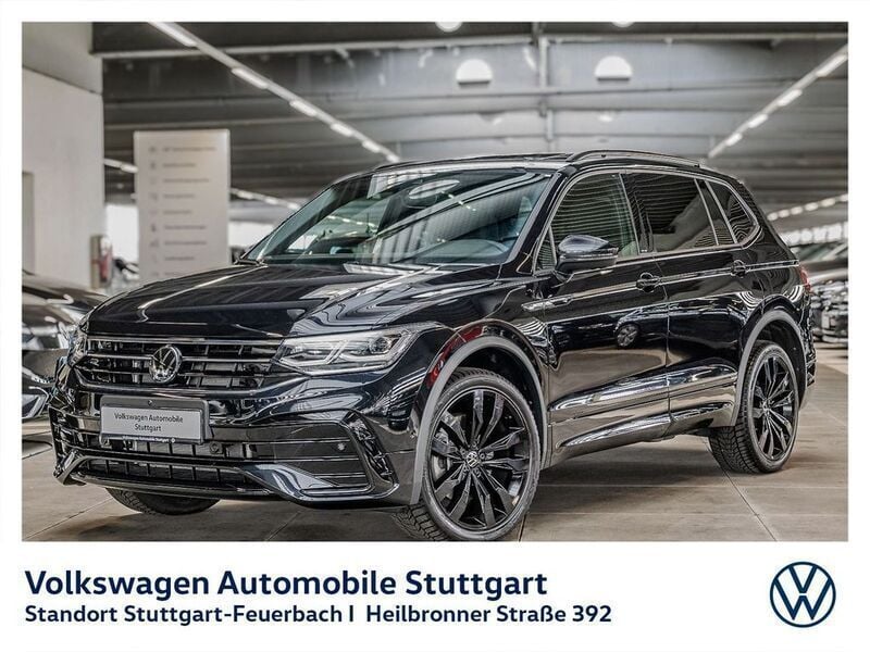 Deep black perleffekt Gebraucht 2024 VW Tiguan Allspace R-line SUV | 51.830 € (Teuer) - Bild 1/4