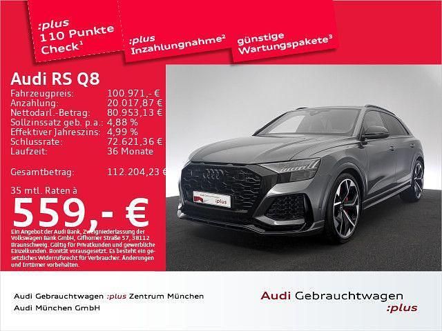 Gebraucht Audi RS Q8 Sport 600 PS (441 kW) 2022 Daytonagrau perleffekt SUV
