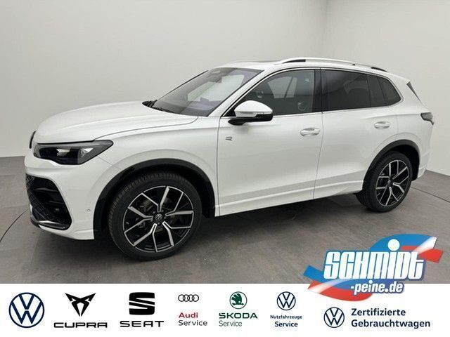 Oryxweiß perlmutteffekt Gebraucht 2024 VW Tiguan R-line SUV | 48.900 € (Teuer) - Bild 1/4