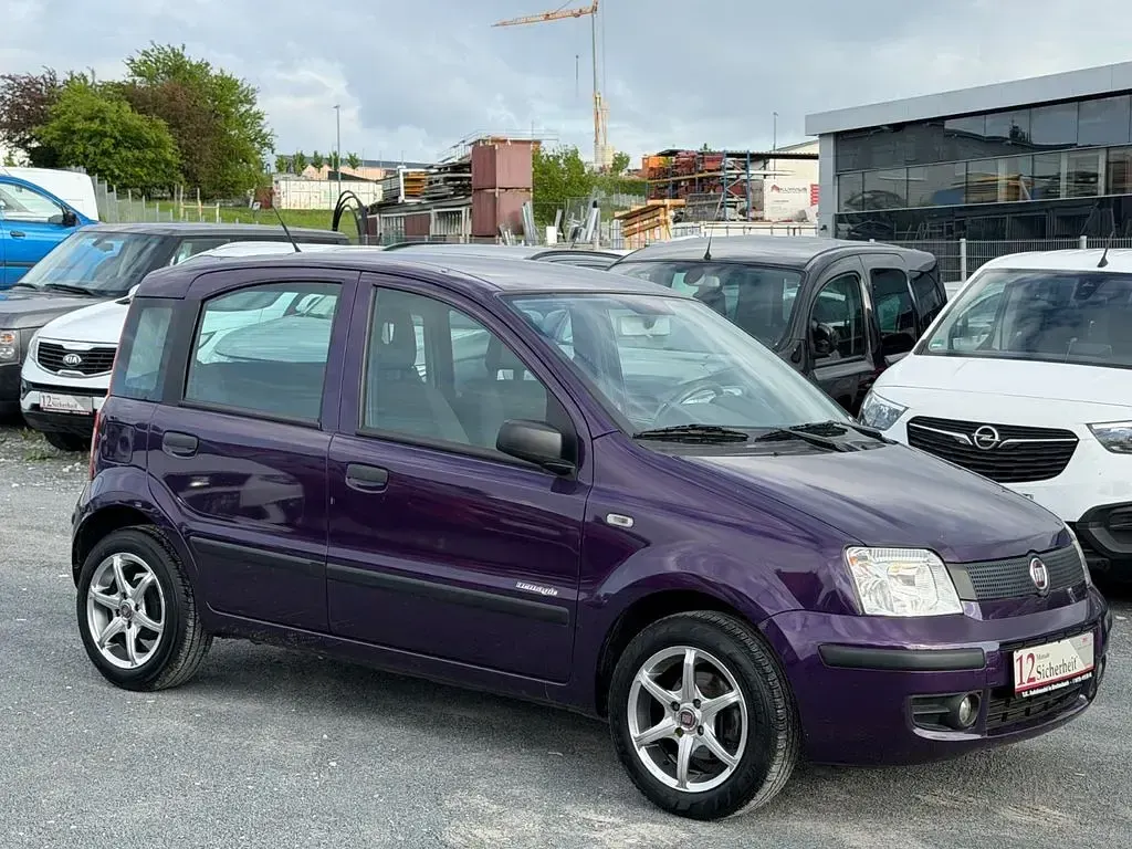 Gebraucht Fiat Panda Active 54 PS (39 kW) 2008 Violet Kleinwagen