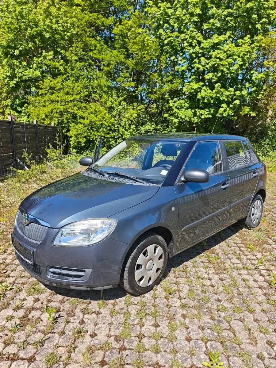 Gebraucht Skoda Fabia 60 PS (44 kW) 2010 Grau Kleinwagen
