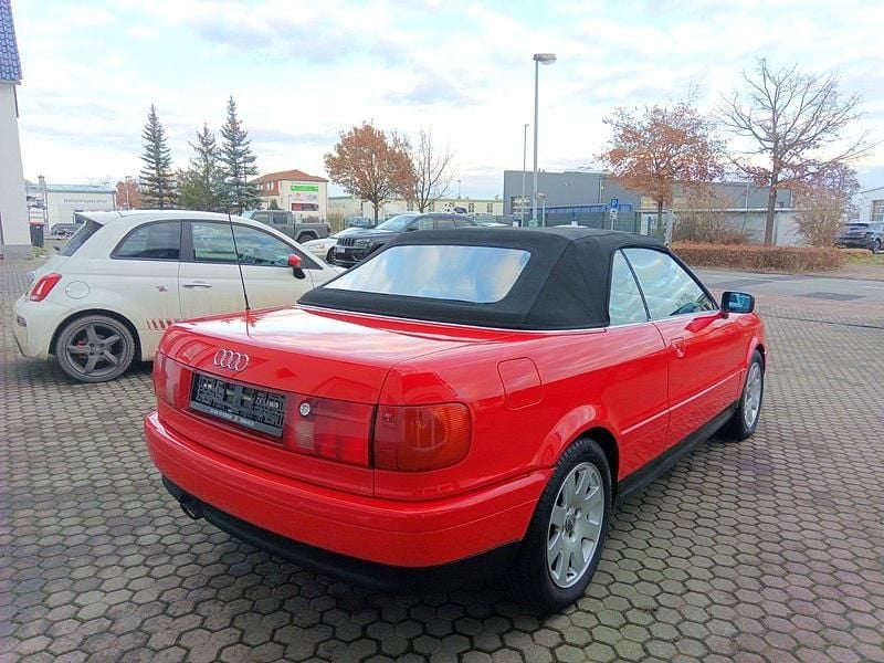 Gebraucht Audi Cabriolet 116 PS (85 kW) 1996 Laserrot Cabrio