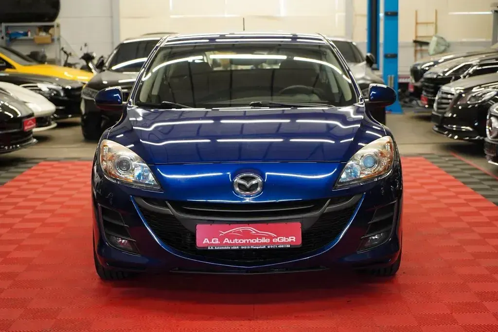Usata Mazda 3 105 CV (77 kW) 2009 Blu Berlina