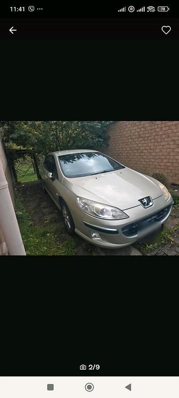Grau Gebraucht 2006 Peugeot 407 Limousine | 1.750 € (Fairer Preis) - Bild 1/4