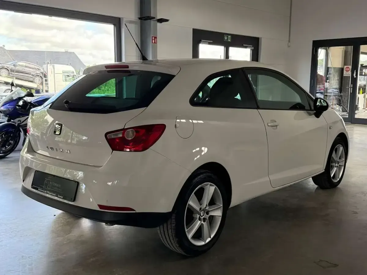 Gebraucht Seat Ibiza SC Copa 86 PS (63 kW) 2011 Weiß Kleinwagen