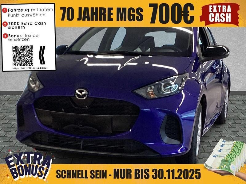 Glass blue Neu 2025 Mazda 2 Prime-Line Limousine | 21.980 € (Fairer Preis) - Bild 1/4
