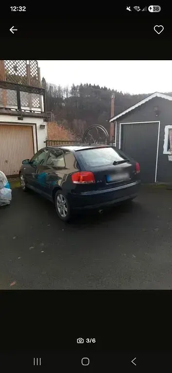 Gebraucht Audi A3 Attraction 116 PS (85 kW) 2006 Schwarz Kleinwagen