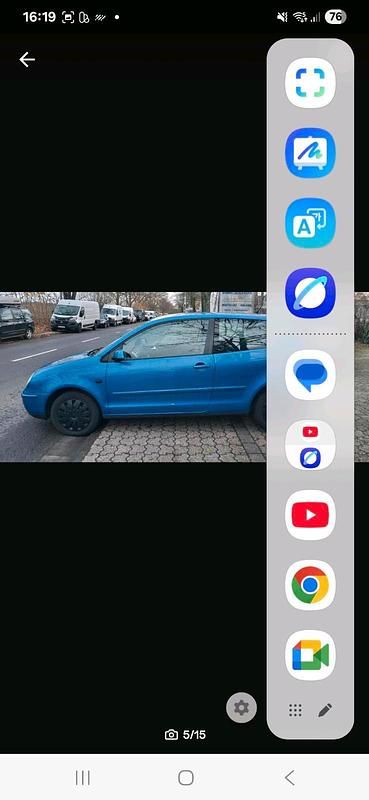 Gebraucht VW Polo 80 PS (58 kW) 2004 Blau Kleinwagen