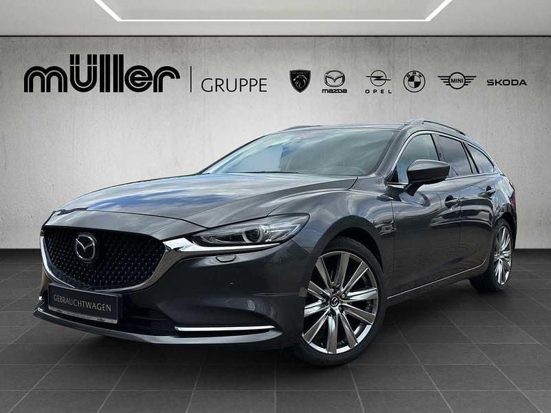 Grau Gebraucht 2020 Mazda 6 Sports-Line Limousine | 19.907 € (Fairer Preis) - Bild 1/4