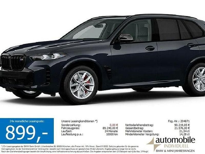 Carbonschwarz (metallic) Gebraucht 2025 BMW X5 Comfort Edition SUV | 89.120 € (Superpreis) - Bild 1/4