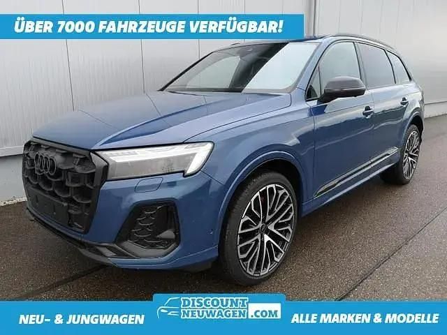 Waitomoblau metallic Neu 2024 Audi Q7 S-Line SUV | 96.140 € (Fairer Preis) - Bild 1/4