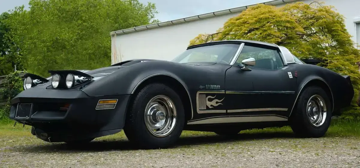Gebraucht Corvette C3 209 PS (153 kW) 1980 Schwarz Coupé
