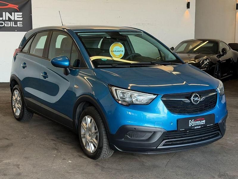 Gebraucht Opel Crossland Edition 99 PS (72 kW) 2018 Blau SUV