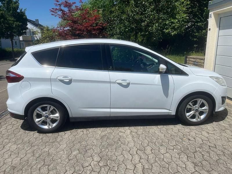 Weiß Gebraucht 2012 Ford C-MAX Champions Edition Van / Kleinbus | 6.950 € (Teuer) - Bild 1/4