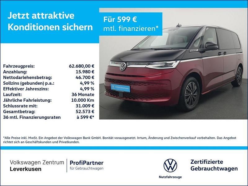 Schwarz Gebraucht 2024 VW T7 Style Van | 62.680 € (Fairer Preis) - Bild 1/4