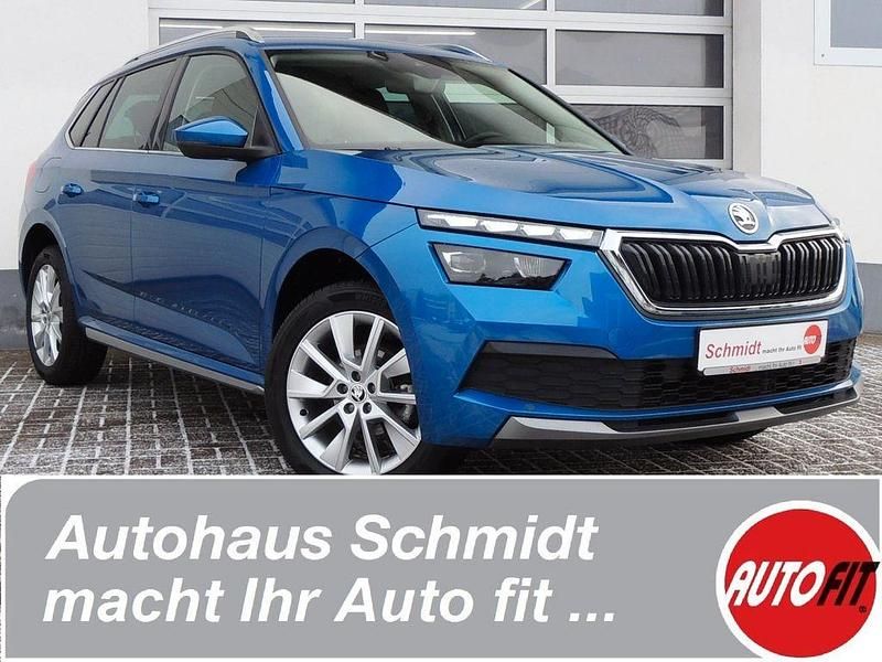 Blau Gebraucht 2020 Skoda Kamiq Style SUV | 21.490 € (Teuer) - Bild 1/3