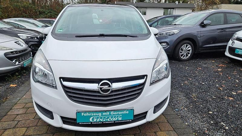 Gebraucht Opel Meriva Edition 110 PS (80 kW) 2016 Weiß Van / Kleinbus