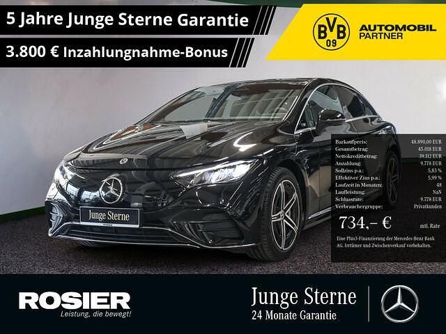 Gebraucht Mercedes EQE300 AMG 180 kW (245 PS) 2024 Schwarz / obsidianschwarz (metallic) Limousine