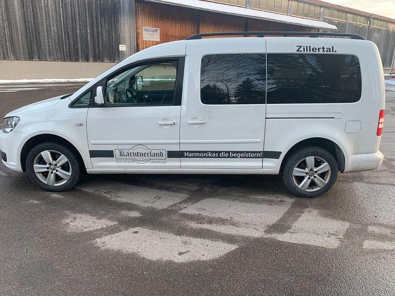 Gebraucht VW Caddy Maxi Comfortline 110 PS (80 kW) 2013 Weiß Van / Kleinbus