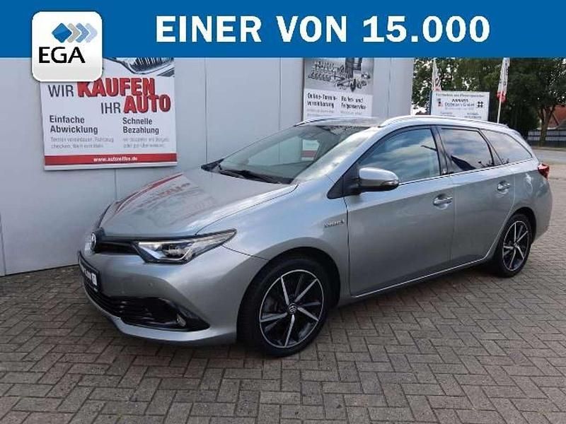 Grau Gebraucht 2018 Toyota Auris Hybrid Kombi | 16.490 € (Fairer Preis) - Bild 1/4