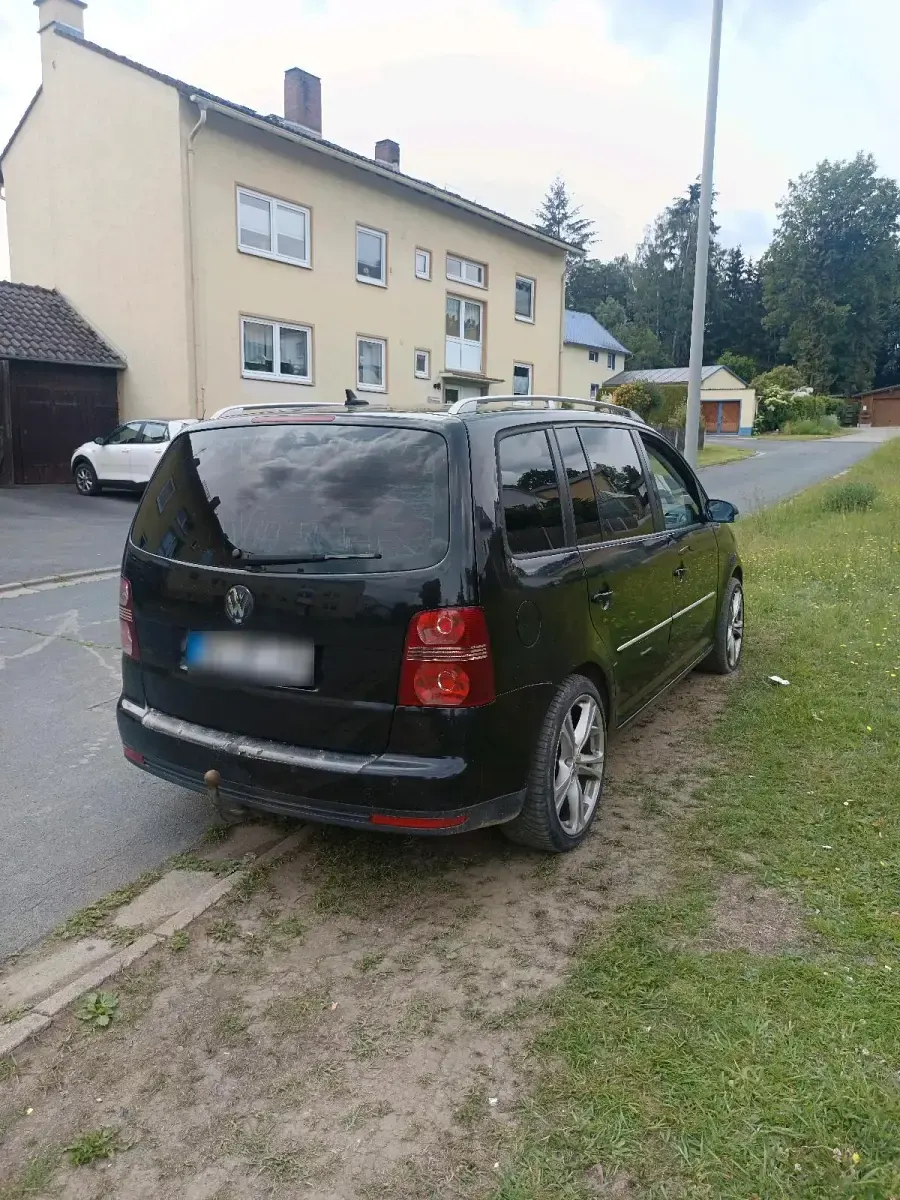 Gebraucht VW Touran 170 PS (125 kW) 2007 Schwarz Van / Kleinbus