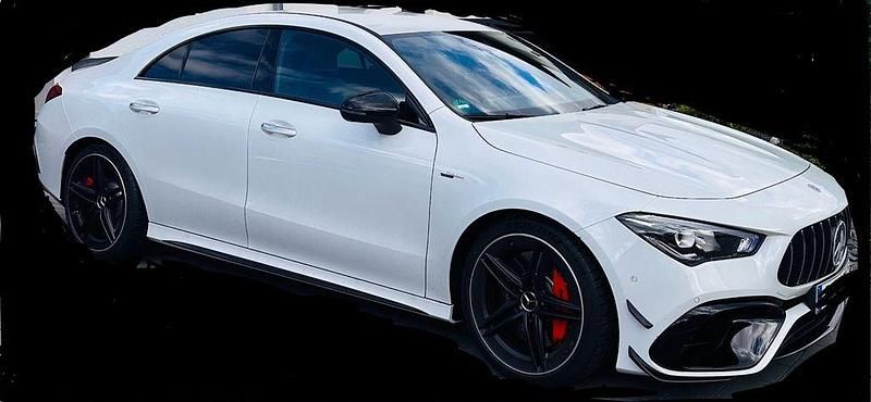 Weiß Gebraucht 2023 Mercedes CLA45 AMG Limousine | 51.500 € (Superpreis) - Bild 1/4