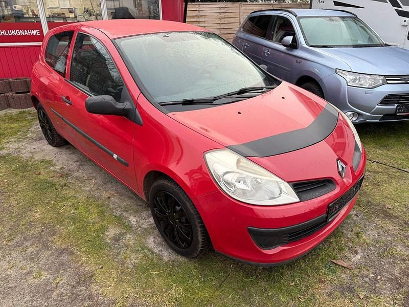 Gebraucht Renault Clio III Authentique 65 PS (47 kW) 2007 Rot Kleinwagen