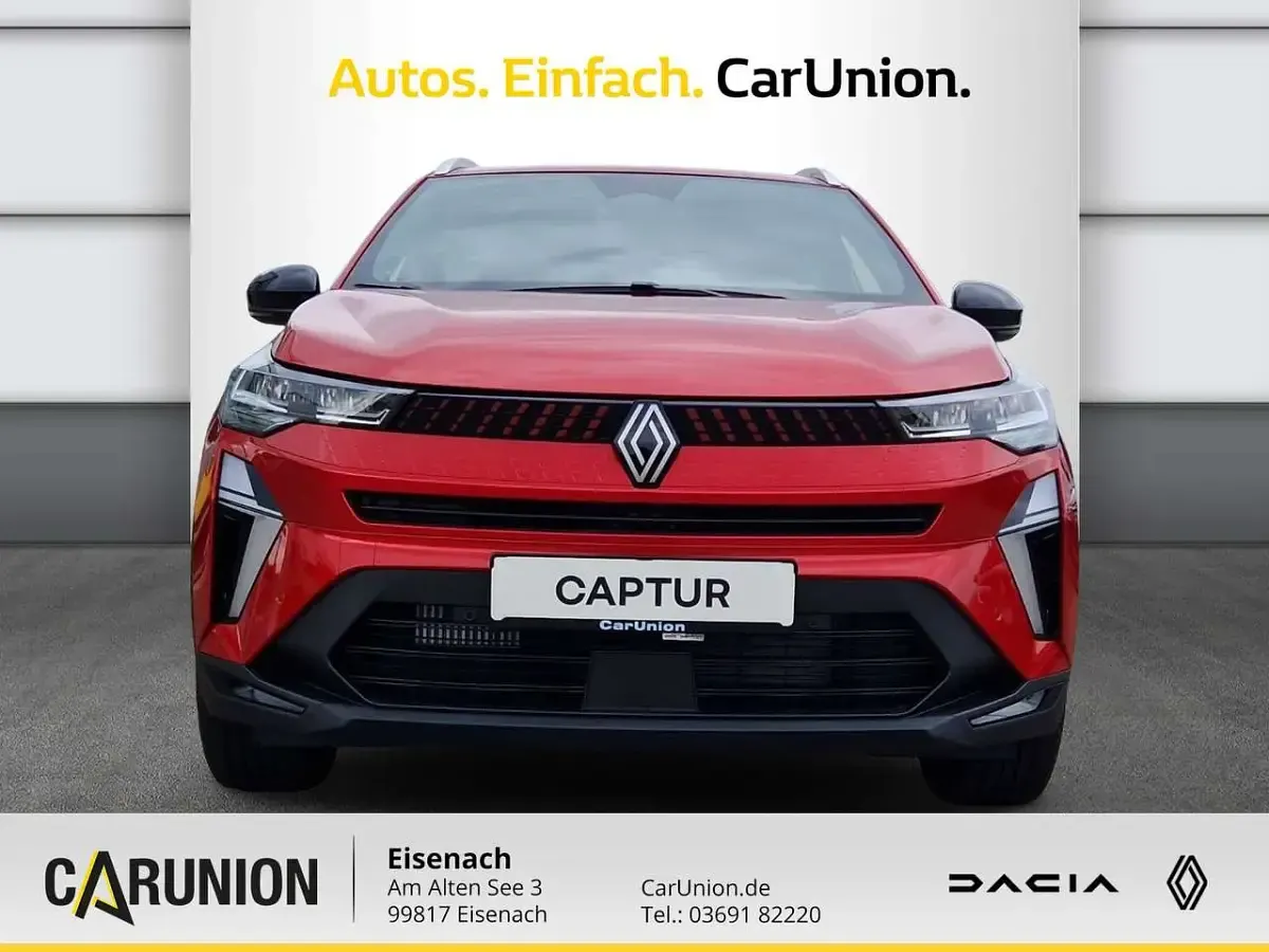 Nowe Renault Captur Techno 140 KM (102 kW) 2025 Czerwony SUV