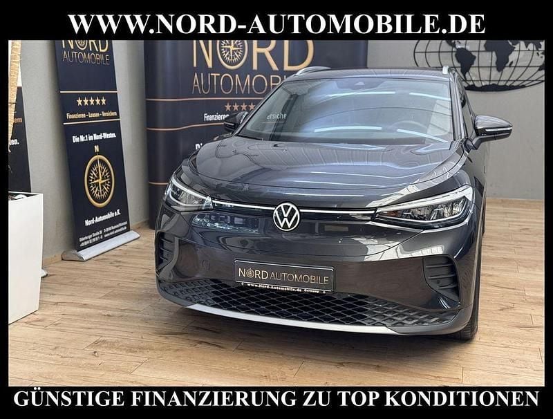 Grau Gebraucht 2021 VW ID.4 Pro Performance SUV | 22.990 € (Superpreis) - Bild 1/4