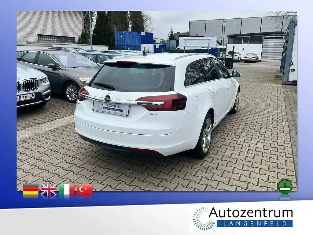 Gebraucht Opel Insignia Innovation 131 PS (96 kW) 2014 Weiß Kombi