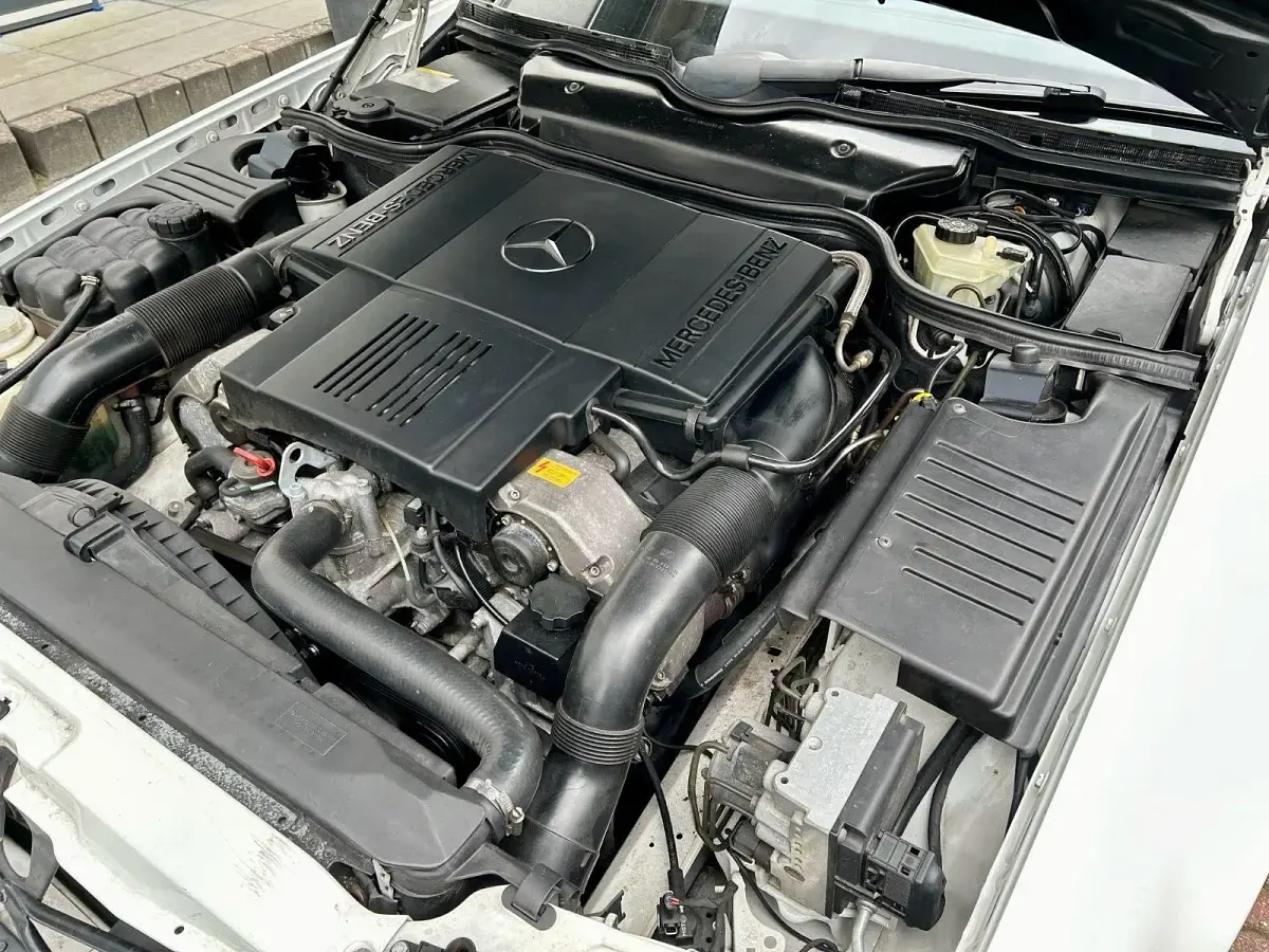 Gebraucht Mercedes SL500 AMG 320 PS (235 kW) 1998 Weiß Cabrio
