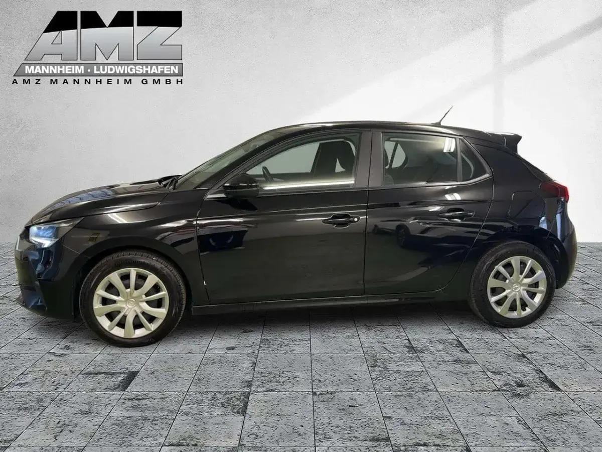Gebraucht Opel Corsa Edition 101 PS (74 kW) 2023 Diamant schwarz/karbon schwarz Kleinwagen