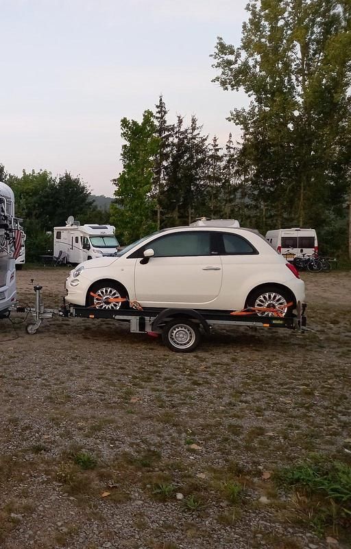 Weiß Gebraucht 2021 Fiat 500 Cabrio | 17.950 € - Bild 1/4
