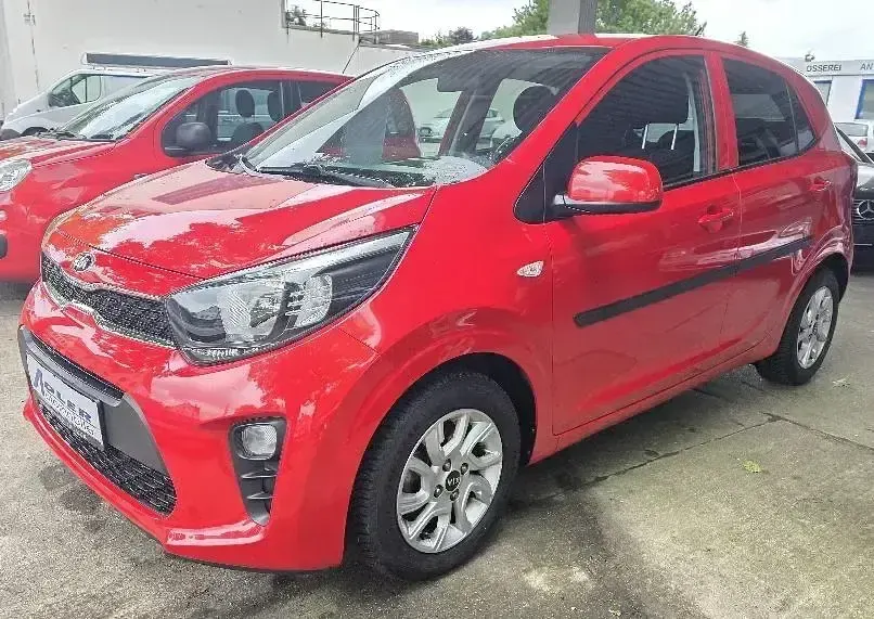 Gebraucht Kia Picanto DREAM-TEAM Edition 67 PS (49 kW) 2019 Rot Kleinwagen
