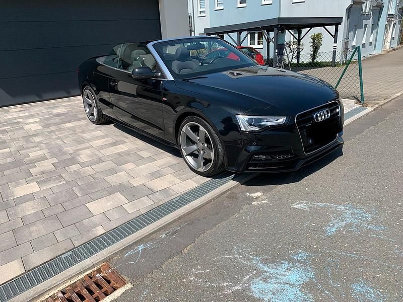 Schwarz Gebraucht 2016 Audi A5 Cabriolet S-Line Cabrio | 19.900 € (Fairer Preis) - Bild 1/4