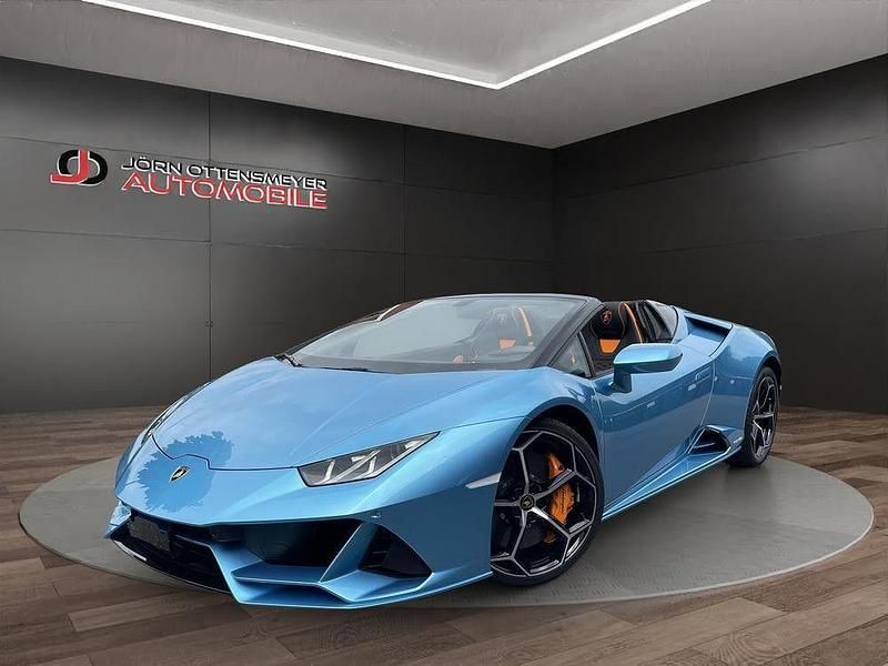 Blau Gebraucht 2025 Lamborghini Huracán Cabrio | 329.630 € - Bild 1/4