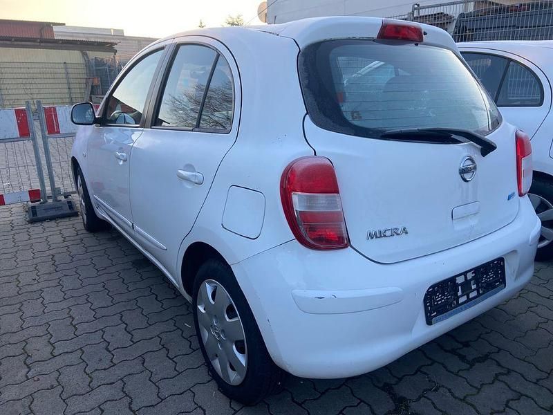 Gebraucht Nissan Micra Visia 80 PS (58 kW) 2012 Weiß Kleinwagen