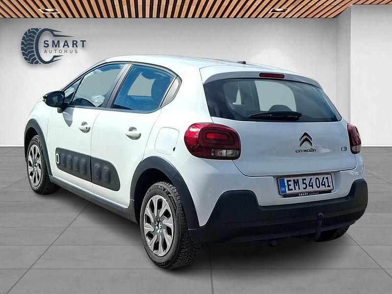 Gebraucht Citroën C3 Feel 110 PS (80 kW) 2018 Weiß Kleinwagen