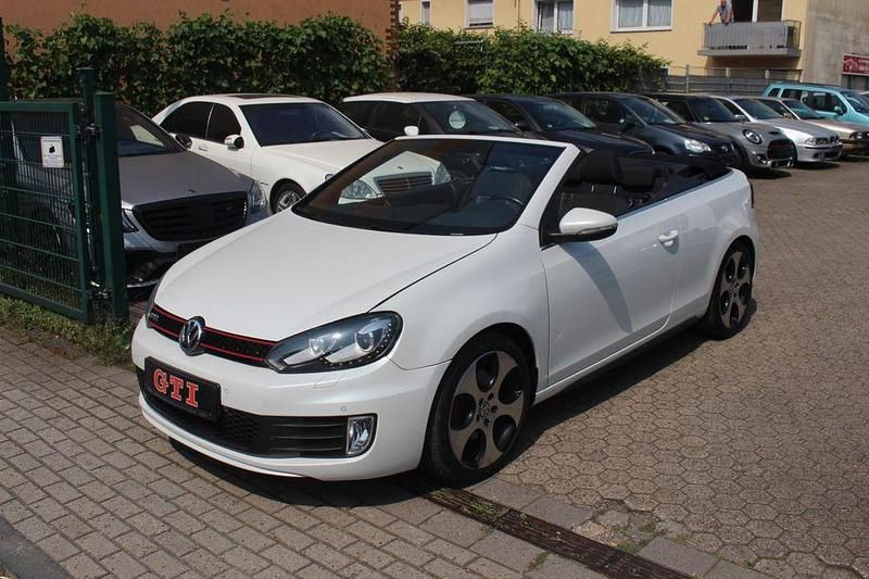 Weiß Gebraucht 2013 VW Golf Cabriolet GTI Cabrio | 10.850 € (Fairer Preis) - Bild 1/4