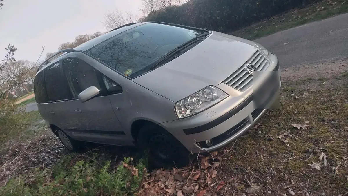 Gebraucht VW Sharan 116 PS (85 kW) 2001 Grau Van / Kleinbus