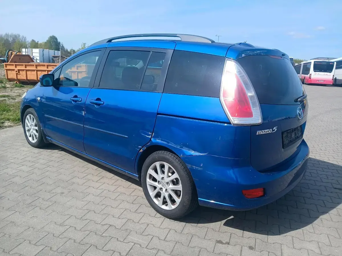 Gebraucht Mazda 5 110 PS (80 kW) 2008 Blau Van / Kleinbus