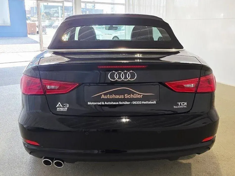 Gebraucht Audi A3 Cabriolet S-Line 184 PS (135 kW) 2015 Schwarz Cabrio