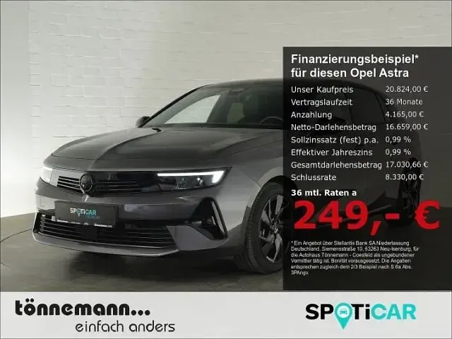 Brugt Opel Astra 181 HK (133 kW) 2023 Hatchback