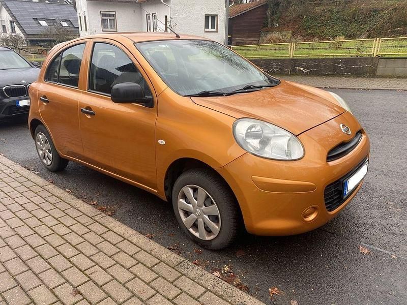 Gebraucht Nissan Micra Visia 80 PS (58 kW) 2012 Orange Kleinwagen