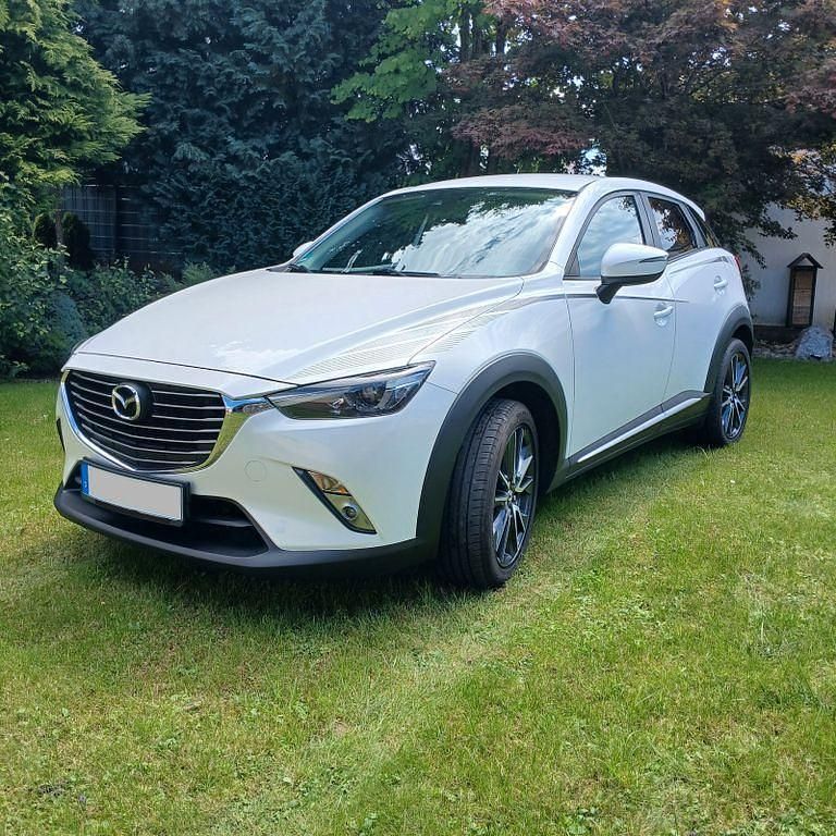 Weiß Gebraucht 2017 Mazda CX-3 Sports-Line SUV | 14.890 € (Fairer Preis) - Bild 1/4