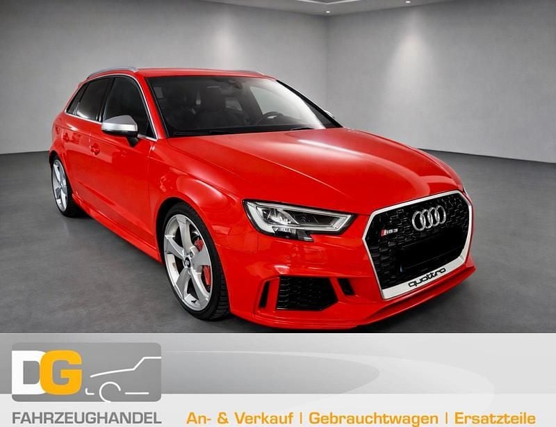 Second-hand Audi RS3 Advanced 400 CP (294 kW) 2018 Roșu Berlinǎ