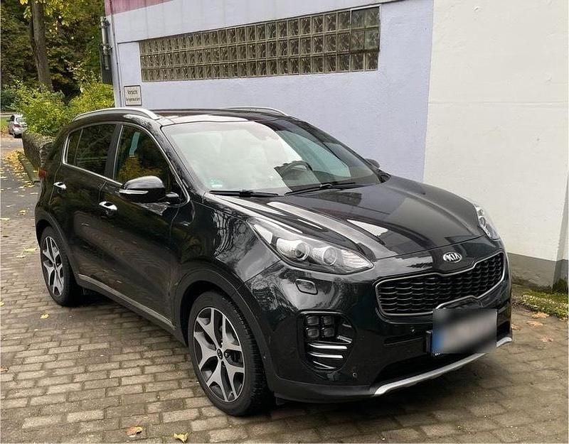 Schwarz Gebraucht 2018 Kia Sportage GT-Line SUV | 15.800 € (Guter Preis) - Bild 1/4