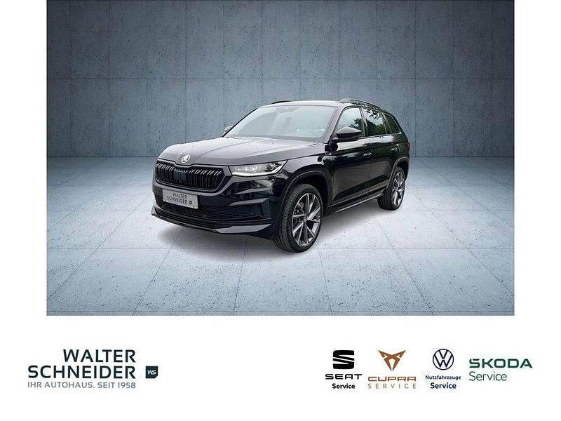 Schwarzmagic perleffekt Gebraucht 2022 Skoda Kodiaq SportLine SUV | 37.950 € (Fairer Preis) - Bild 1/4