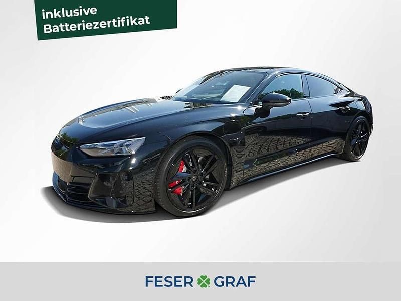 Mythosschwarz metallic Gebraucht 2023 Audi RS e-tron GT Limousine | 99.440 € - Bild 1/4
