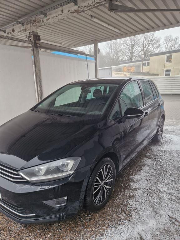 Gebraucht VW Golf Sportsvan Allstar 125 PS (91 kW) 2017 Schwarz Van / Kleinbus
